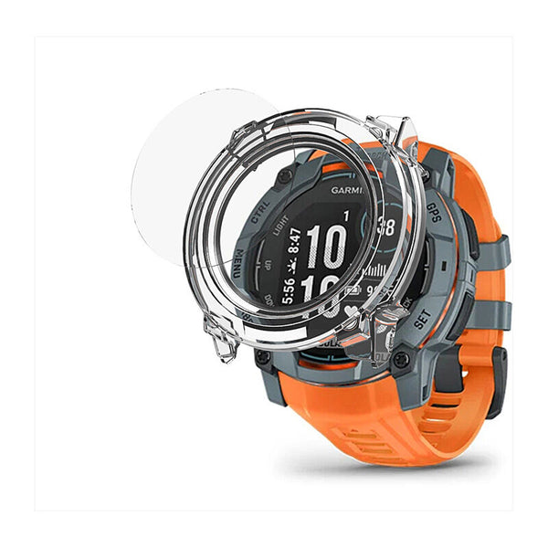 Monster Garmin Instinct 3 Case And Glass-45 45mm