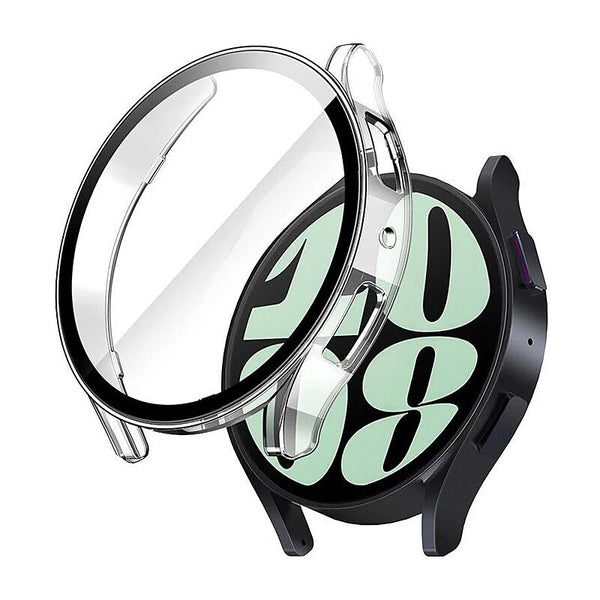 Galaxy Watch 7 Glass Screen Protector And PC Case - 40mm