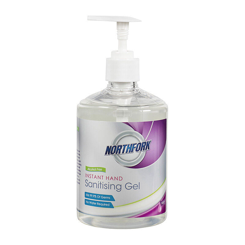 Northfork Instant H/sanitis Gel Alcohol Free 500ml