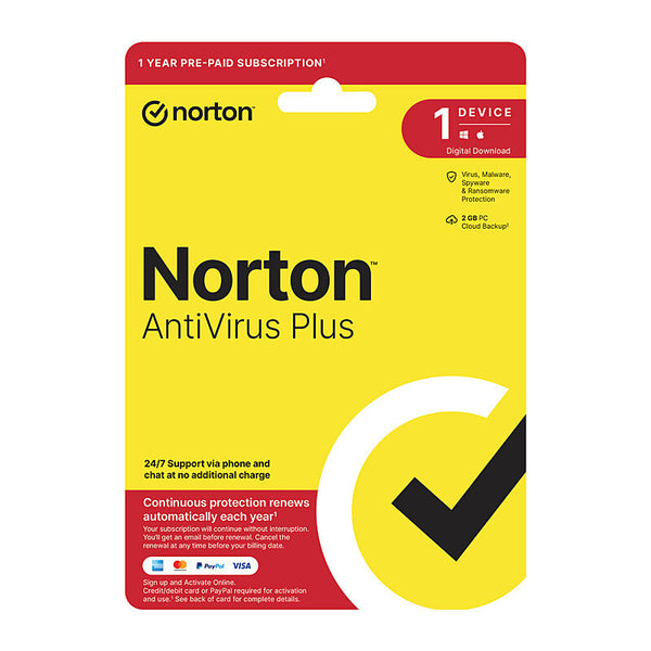Norton Antivirus 1U 1D Key