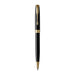 Parker Sonnet Black Lacq Gold Trim Ballpoint