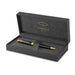 Parker Sonnet Black Lacq Gold Trim Ballpoint