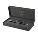 Parker Sonnet Black Lacq Gold Trim Ballpoint