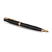Parker Sonnet Black Lacq Gold Trim Ballpoint