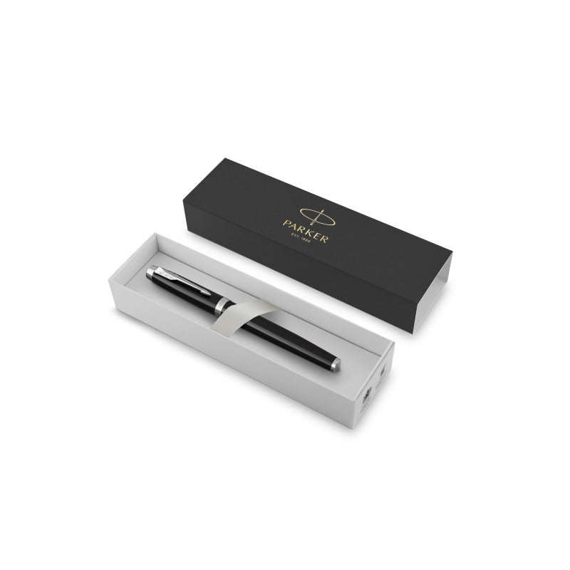 Parker Im Black Chrome Trim Fountain