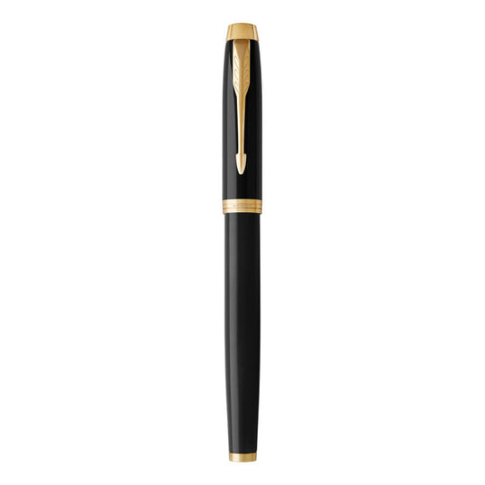 Parker Im Black Gold Trim Fountain