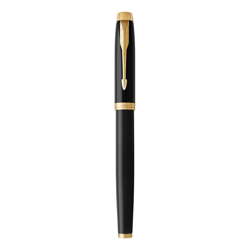Parker Im Black Gold Trim Fountain