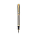 Parker Im Brushedmetal Gold Fountain Pen