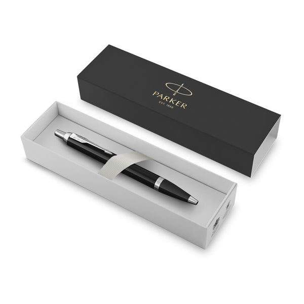 Parker Im Black Chrtrm Ballpoint Md Blue