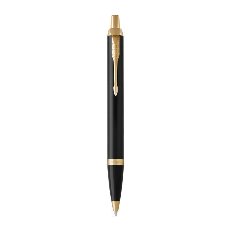 Parker Im Black Gd Trm Ballpoint Md Blue