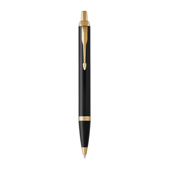 Parker Im Black Gd Trm Ballpoint Md Blue