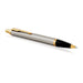 Parker Im Brshmetal Ballpoint Medium Blue