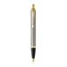 Parker Im Brshmetal Ballpoint Medium Blue