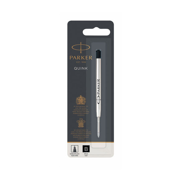Parker Ballpoint Refill Broad Black Tip