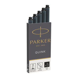 Parkerfountain Refill Black Pack Of 5