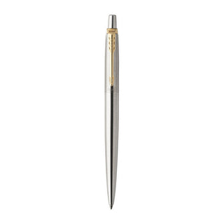 Parker Jotter Ballpoint Stainless Steel Gold Trim
