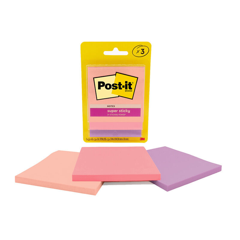 Post-It 3321-3SSJP Ssn Pack Of 3 Box Of 6