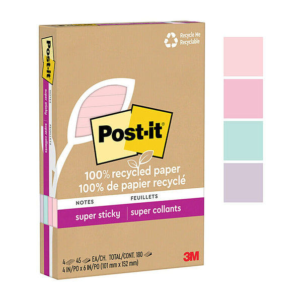 Post-It Super Sticky 4621R-4SSNRP 101x152 Pack Of 4