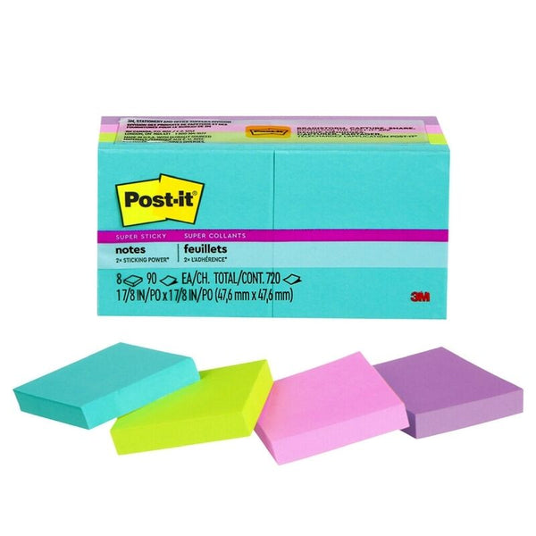 Post-It Super Sticky Note 622-8SSMIA Pack Of 8