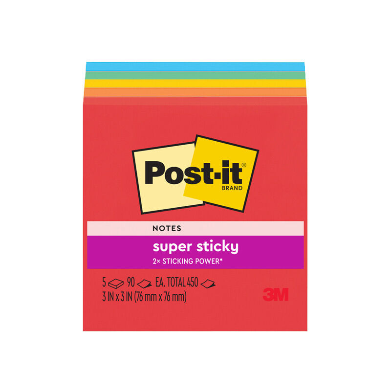 Post-It Notes 654-5SSAN Pack Of 5