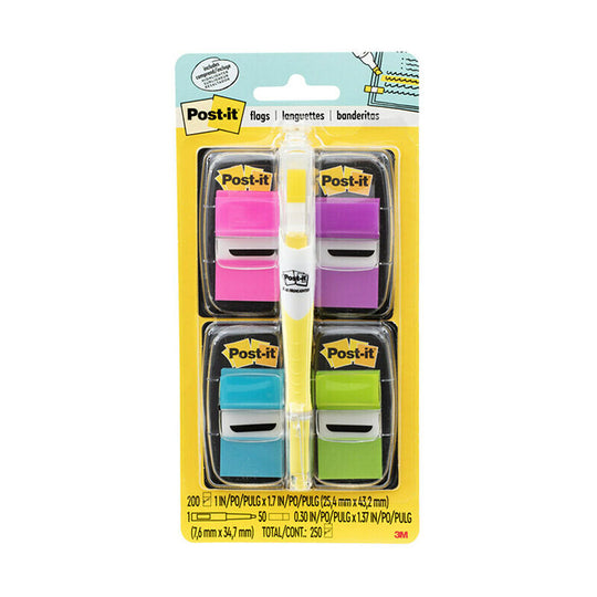 Post-It Flag Vp 680-PPBGVA & Highlighter