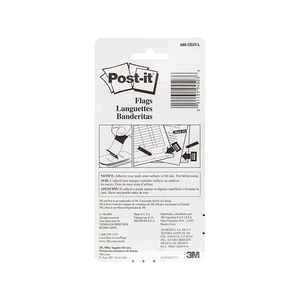 Post-It Flags 680-SH4VA Valpk Pack Of 6