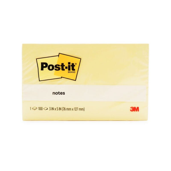 Post-It Note 655 Ylw 76X127 Pack Of 12