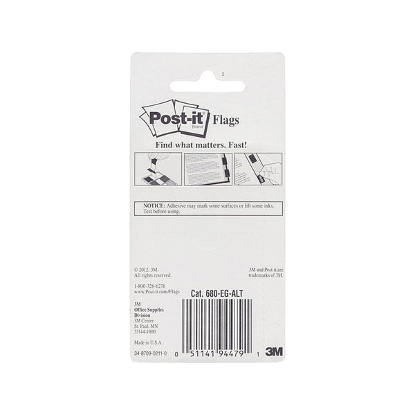 Post-It Flags 680-EG-ALT Pack Of 3 Box Of 6