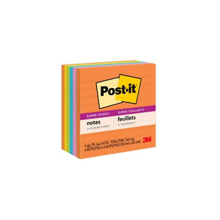 Post-It 675-6SSUC Rdj Lined Pack Of 6