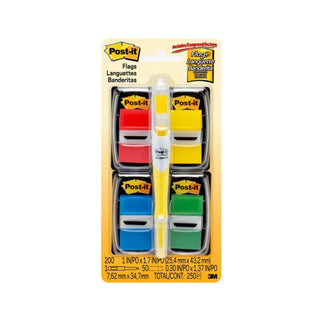 Post-It Flag 680-RYBGVA Val Pack&pen