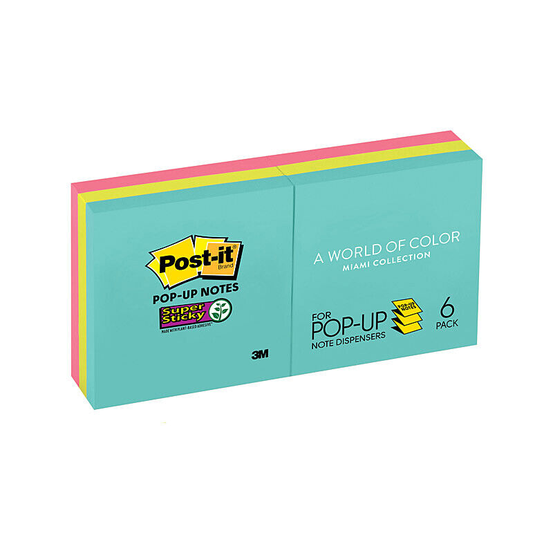 Post-It P/u R330-6ssmia 73X73 Pack Of 6