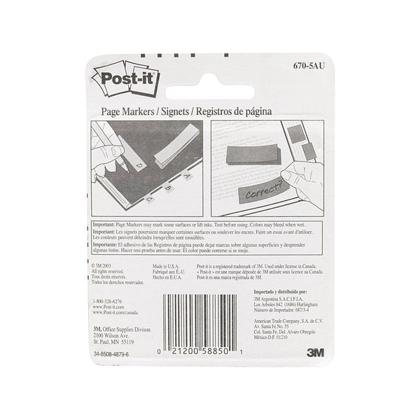 Post-It Pge Mk 670-5AUJpr Pack Of 5 Bag6