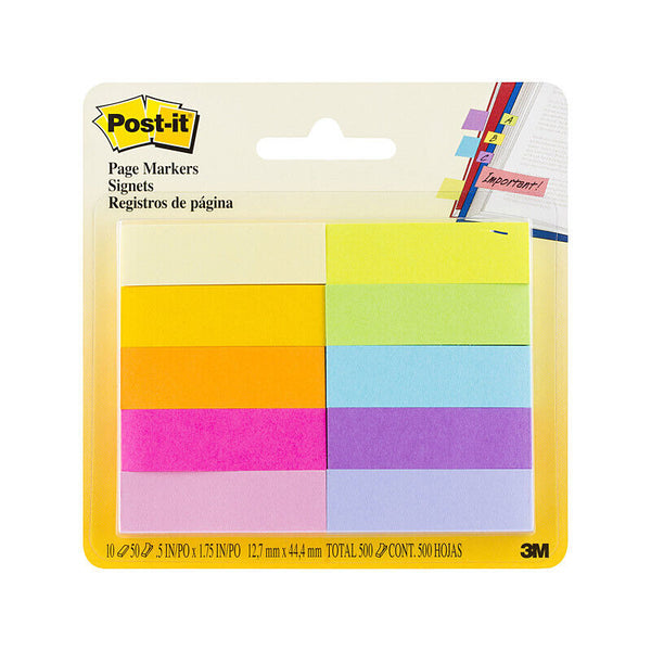 Post-It Page Marker 670-10AB Pack of 10 Box of 6