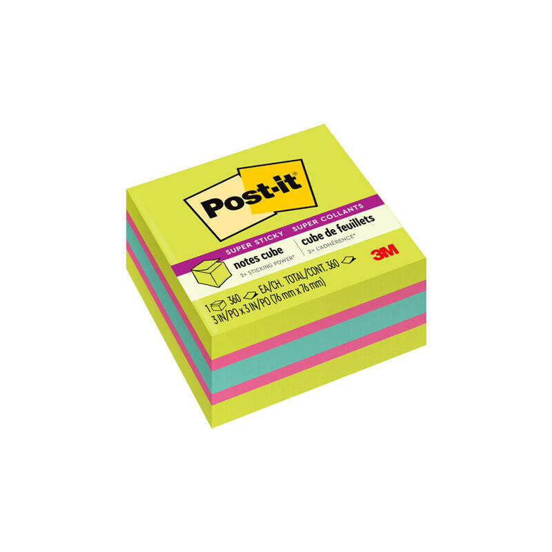 Post-It S/s Cube2027-Ssgfa Pack Of 5