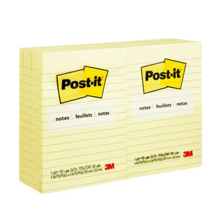 Post-It 660 Yellow 98X149 Pack Of 12