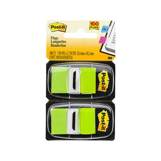 Post-It Flag 680-BG2 Green Pack Of 2 Box Of 6