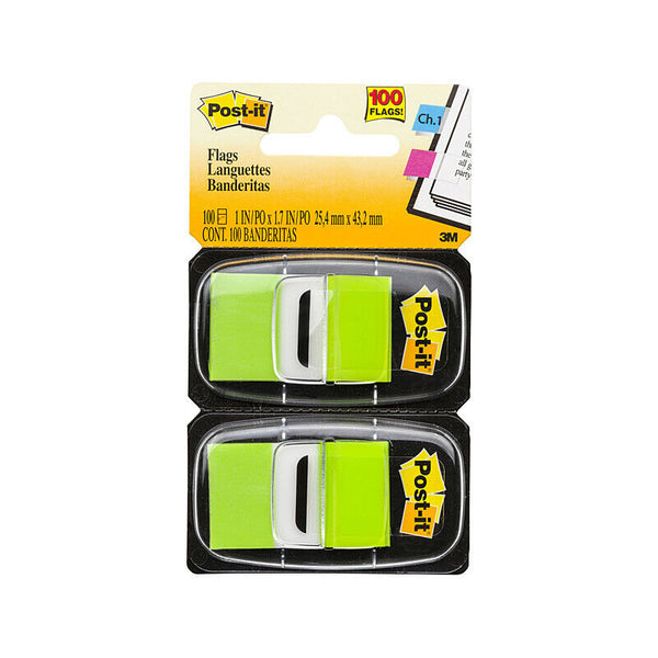 Post-It Flag 680-BG2 Green Pack Of 2 Box Of 6