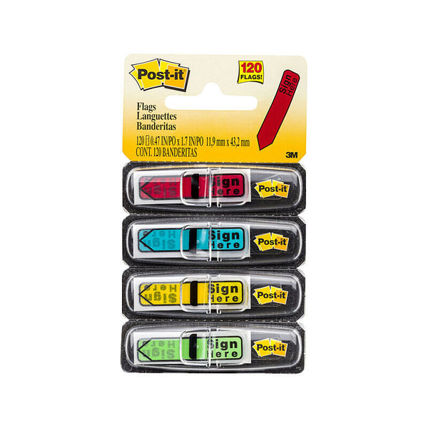 Post-It Flag Sign 684-SH Pack Of 4 Box Of 6