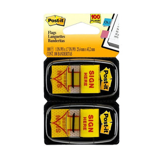 Post-It Flags 680-SH2 Sign Pack Of 2 Box Of 6