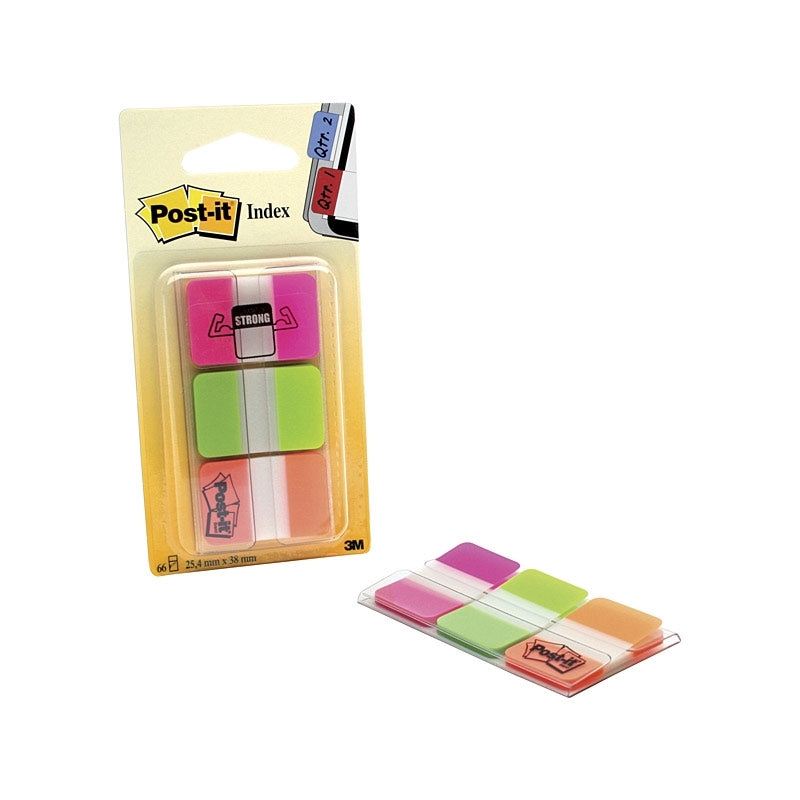 Post-It Ind Tabs 686-PGO Pack Of 66 Box Of 6