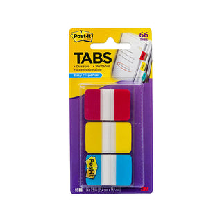 Post-It Tab 686-RYB Pack Of 66 Box Of 6
