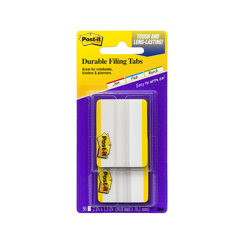 Post-It Tab686f-50yw Yellow Pack Of 50 Box6