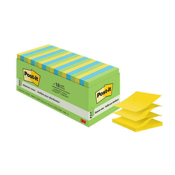 Post-It Note R330-18aucp Pop-Up Pack Of 18