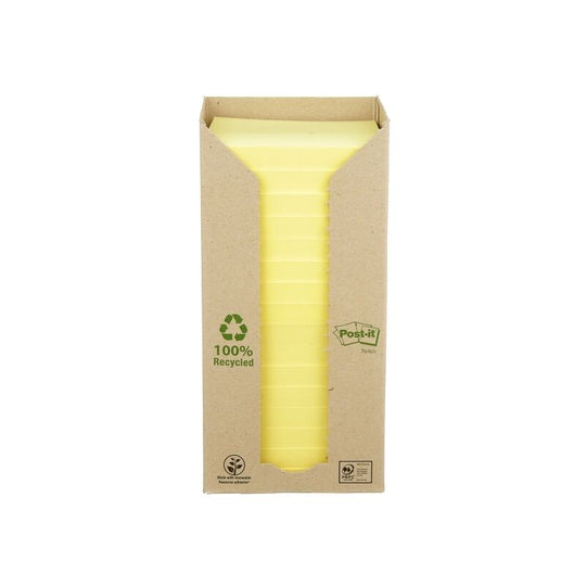 Post-It Note 654-1T 76x76 Yellow Pack Of 16