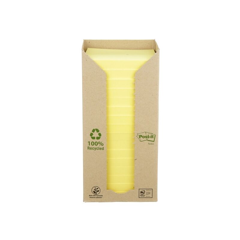 Post-It Note 654-1T 76x76 Yellow Pack Of 16