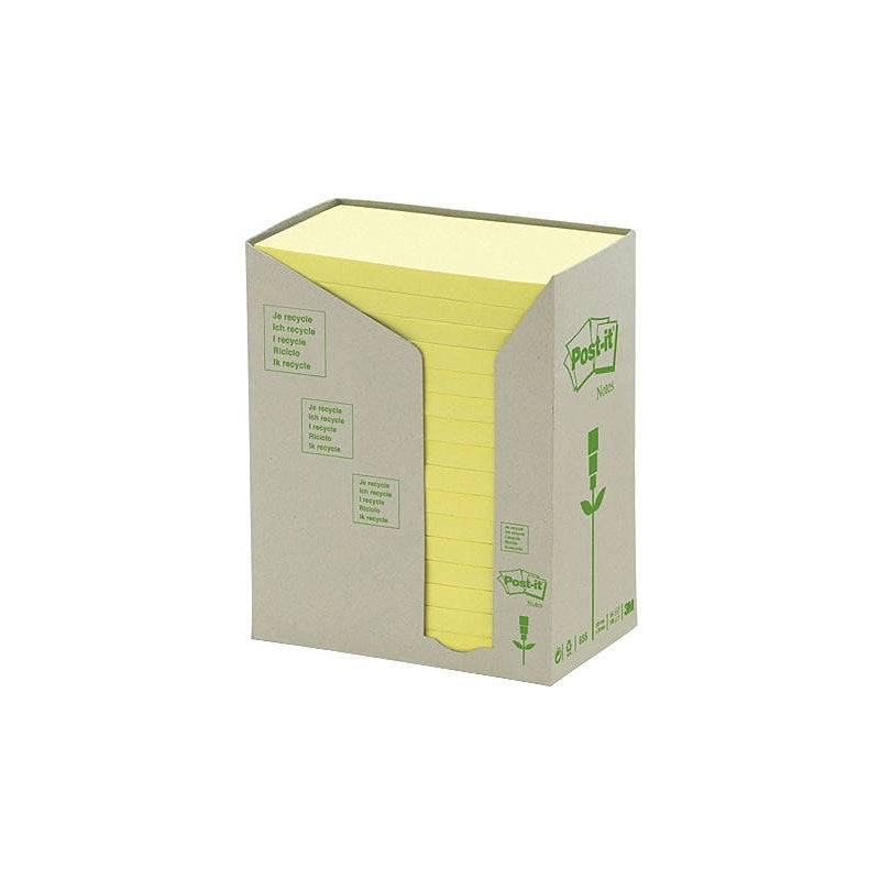 Post-It 655-RTY Rec Yw 76X127 Pack Of 16