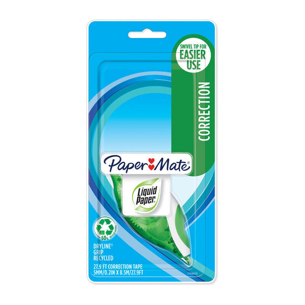 Paper Mate Lp Dryline Grip Cor Tape Box Of 6