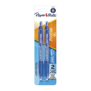 Paper Mate Profile Pen 0.7 Blue Pack Of 2 Box Of 6