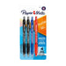Paper Mate Prfl Gel 0.7mm Assorted Pack Of 4 Box Of 6
