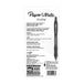 Paper Mate Prfl Gel 0.7mm Assorted Pack Of 4 Box Of 6